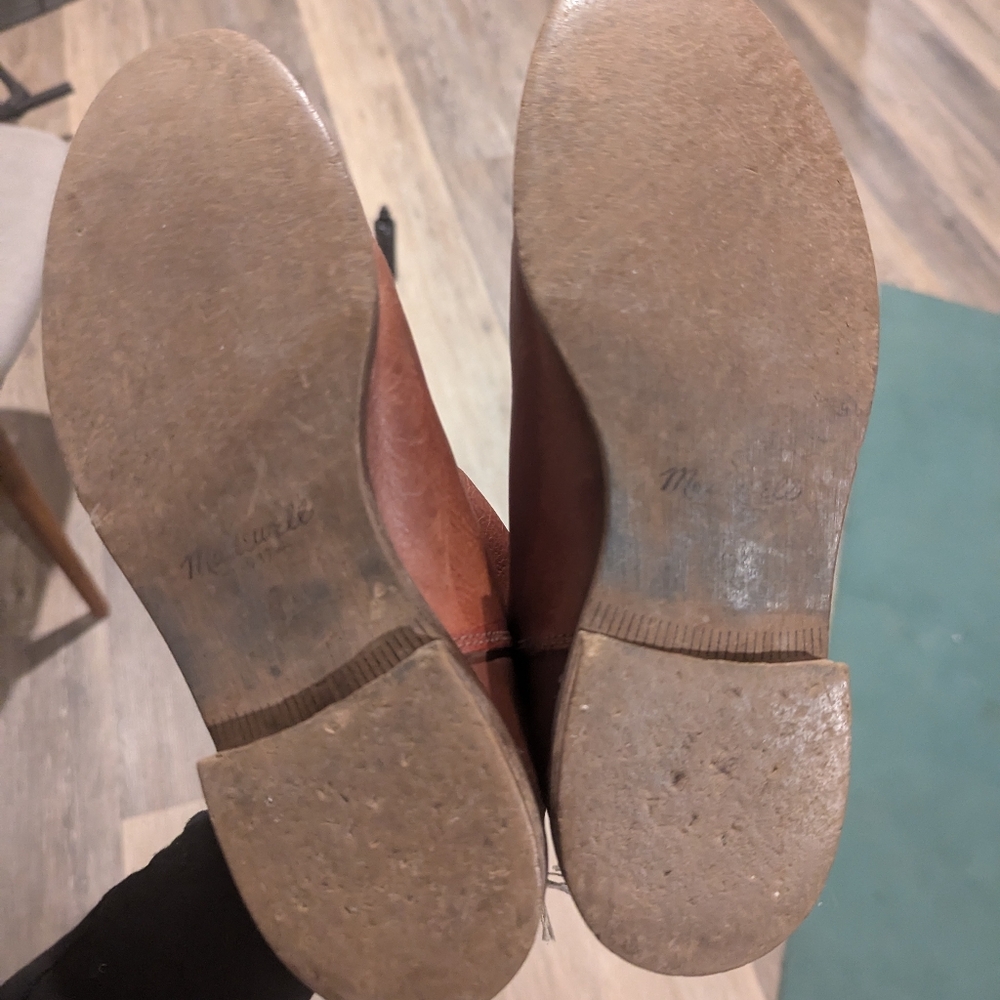 Madewell brown leather booties - Picture 7 of 7